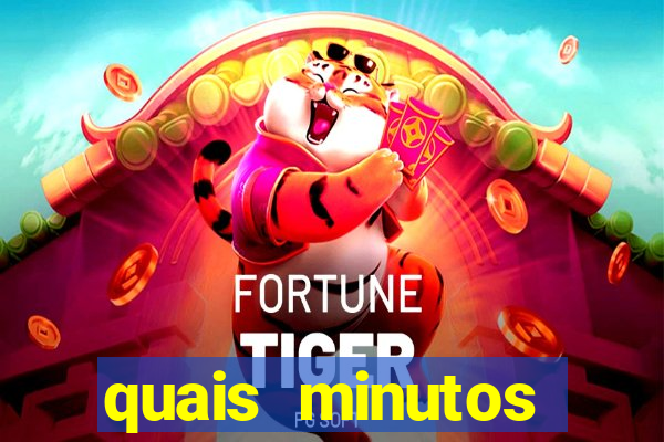 quais minutos pagantes do fortune tiger